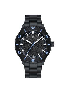 NWT Nautis Deacon Black Dial Men's Watch